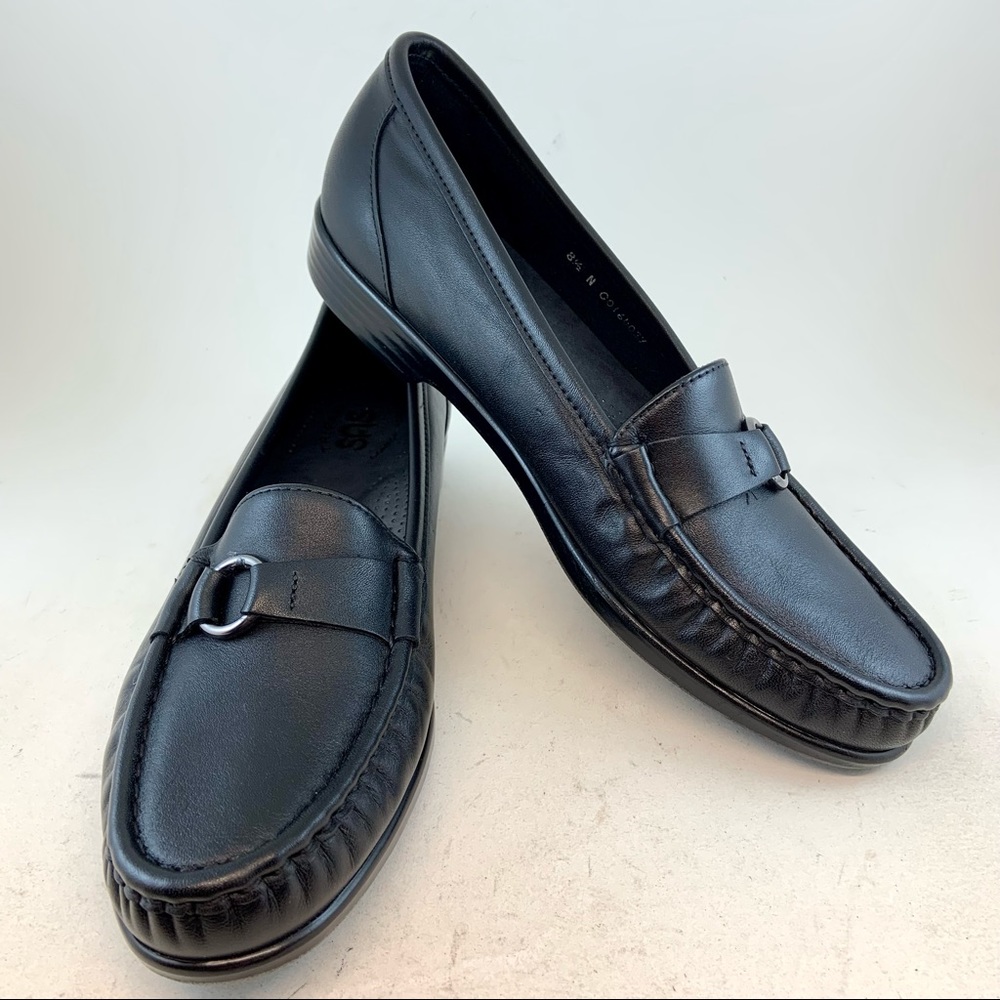 SAS Tripad Comfort Black Jewel Slip On Loafer 8.5 NARROW - Picture 1 of 11